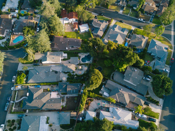 istock Aerial of Residential Area 680821900
