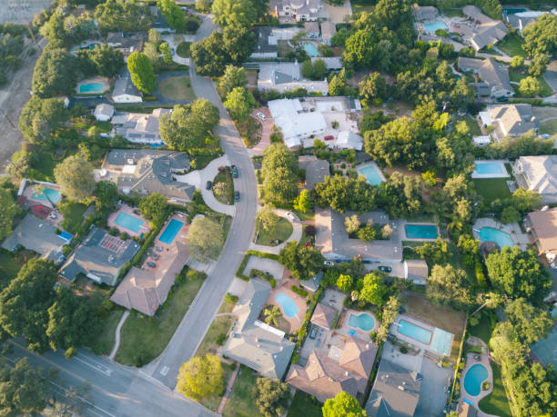 istock Aerial of Suburbs 680826266
