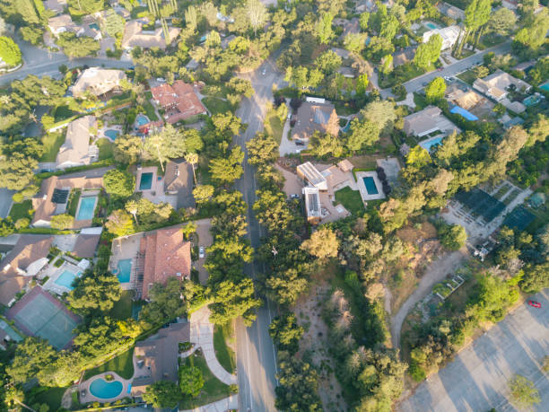 istock Aerial of Suburbs 680826268