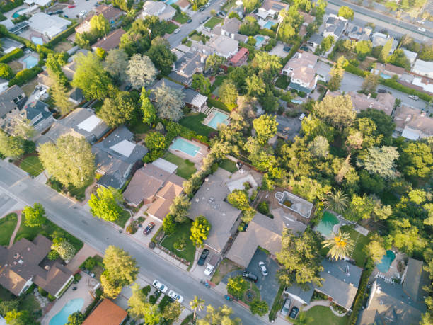 istock Aerial of Suburbia 680827094