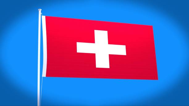 istock the national flag of Switzerland 680842316