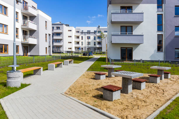 istock A place to relax on a modern housing estate 680850822