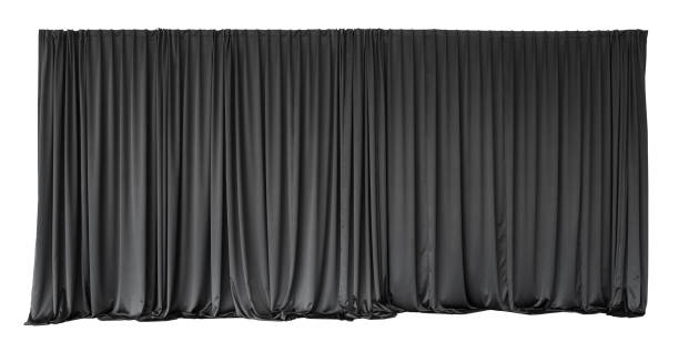 Texture Curtain or drapes background curtain call stock pictures, royalty-free photos & images