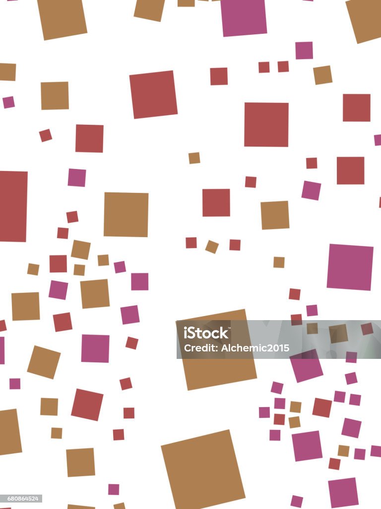 Flat Square Pattern Abstract Background With Flat Squares Pattern For Vintage Concept Stock ...