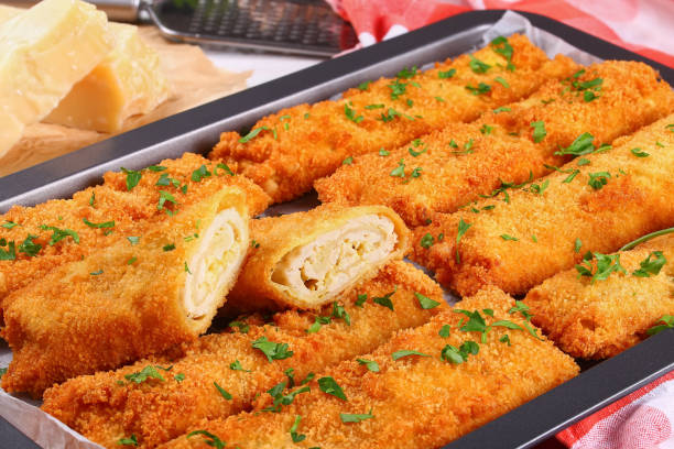istock breaded taquitos with chicken meat in baking dish 680866704