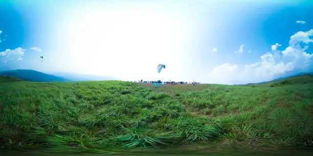 Vagamon or Wagamon is a hill station located in Kottayam-Idukki district of Kerala, India. Few area is located in Idukki district also.Tandem Paragliding in Vagamon, Kerala is a stunning escapade which will make you soar above green, serene, and beautiful landscapes of stunning hills.