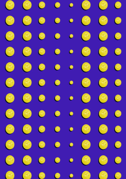 istock The seamless pattern of cherry berries on blue background 680875742