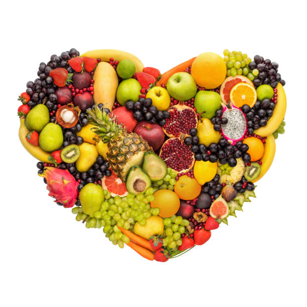istock Healthy fruity heart. 680882258