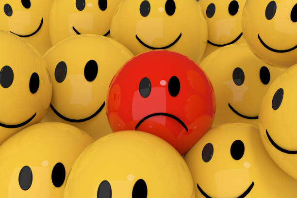 istock yellow smileys in social media concept on isolated white 3D rendering 680897820