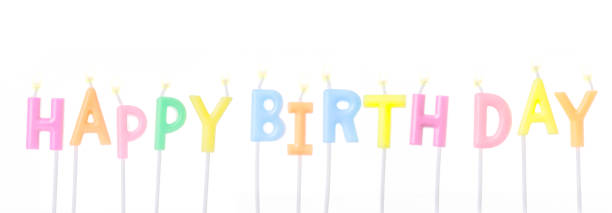 istock pastel happy birthday candles font isolated on white background 680903624