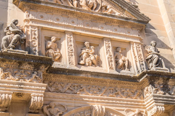 istock Savior Chapel (El Salvador) entrance, Ubeda, Jaen, Spain 680906826