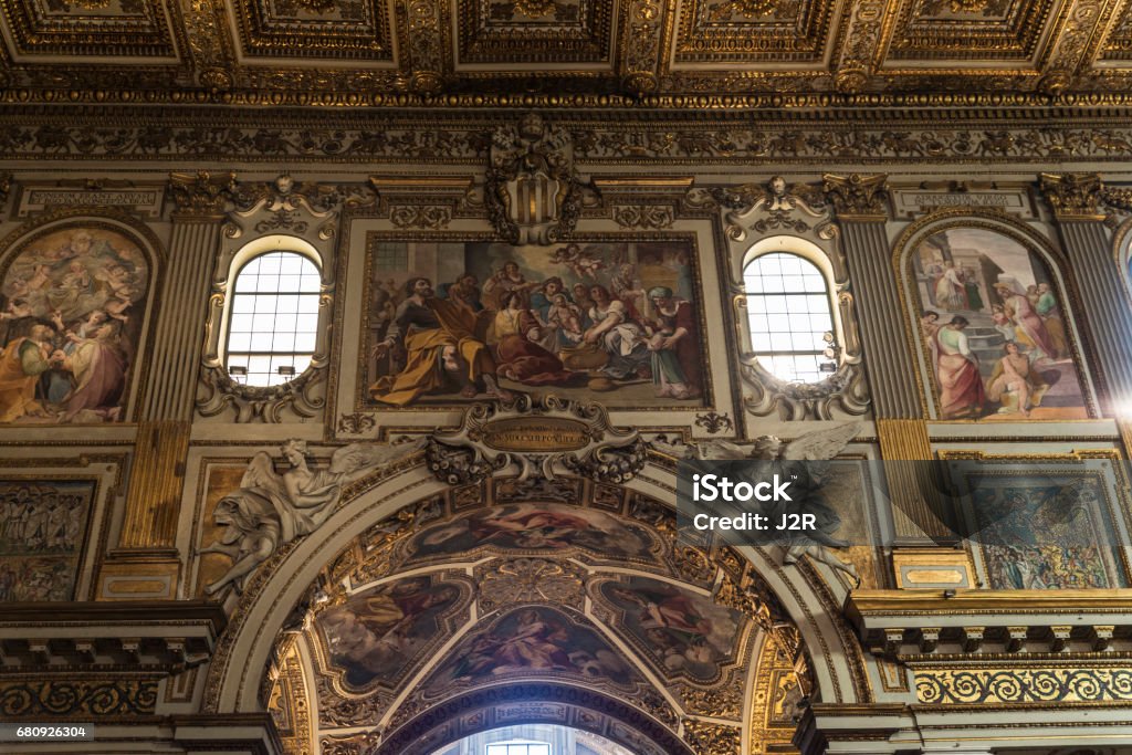 İç Basilica di Santa Maria Maggiore Roma, İtalya. - Royalty-free Anıt Stok görsel İç Basilica di Santa Maria Maggiore Roma, İtalya. - Royalty-free Anıt Stok görsel
