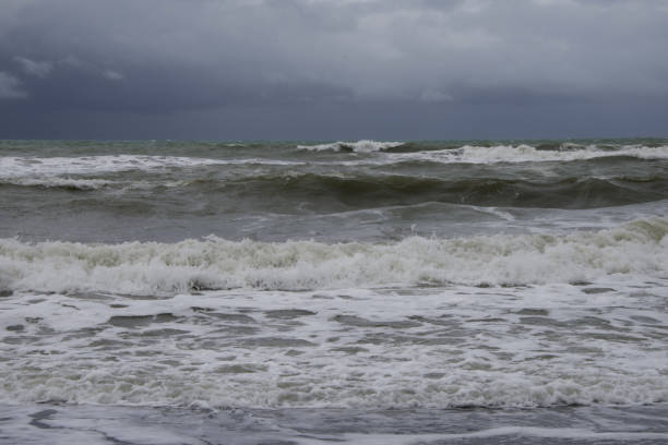 istock Stormy sea, Italy 680929764