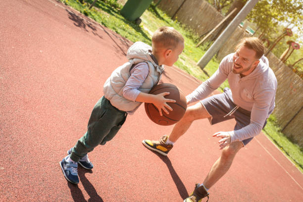 istock Father and son spending free time together. 680937646