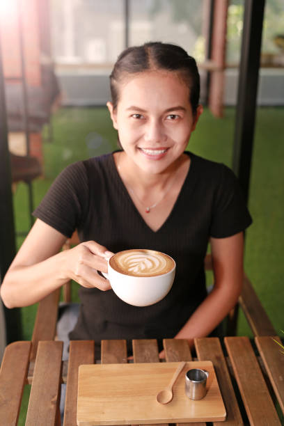 istock Woman drinking hot coffee in the morning. 680954604