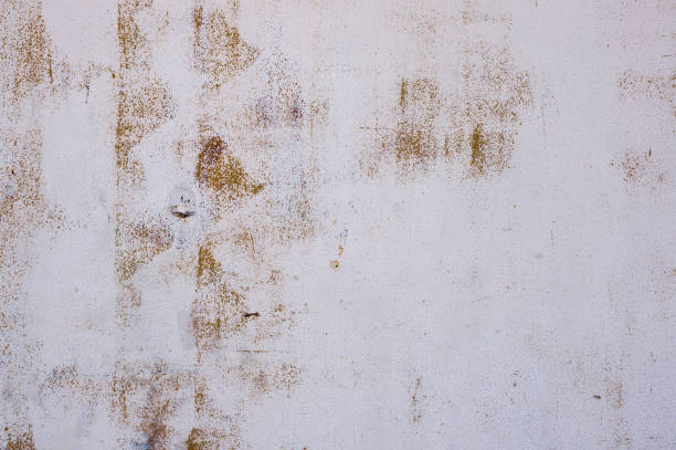 istock Multicolored peeling wall texture and background. Surface with brush strokes, stains. 680959086