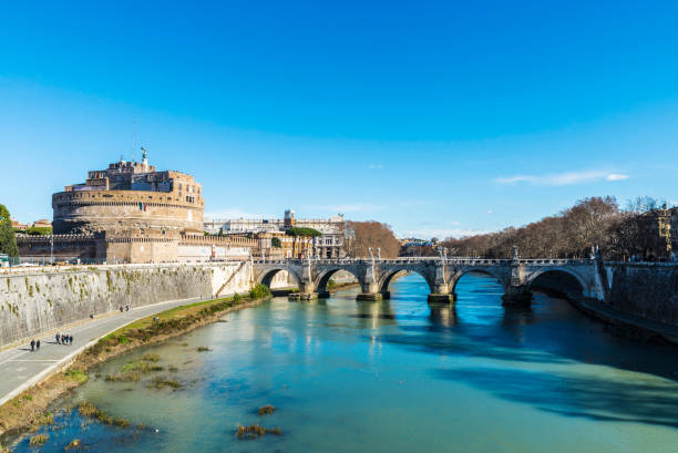 istock Castle of Sant Angelo in Rome, Italy 680964096