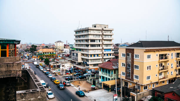 istock African city - Lagos, Nigeria. 680964732