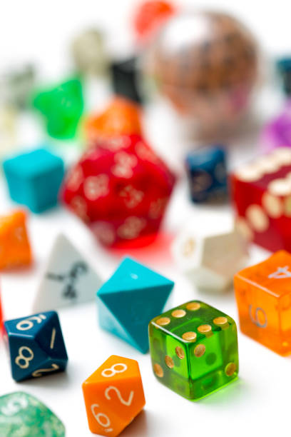 istock Closeup of Collection of Dice 680980312