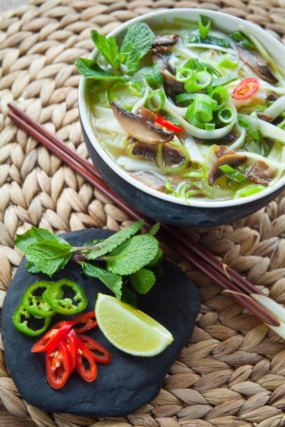 istock Vietnamese Vegan Pho Tom Soup 680984136