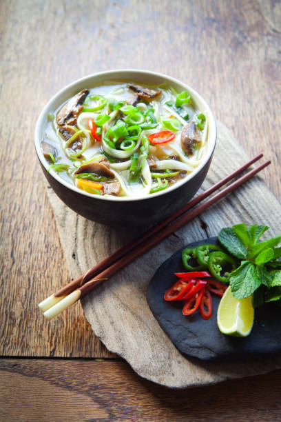 istock Vietnamese Vegan Pho Tom Soup 680984406