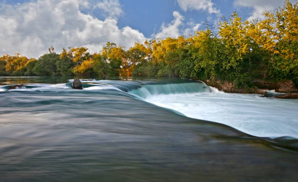 водопад манавгат - waterfall antalya turkey forest стоковые фото и изображения