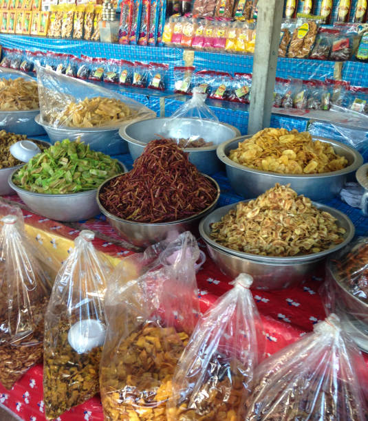 istock Chips from dried fruits and vegetables Thailand. 681016424