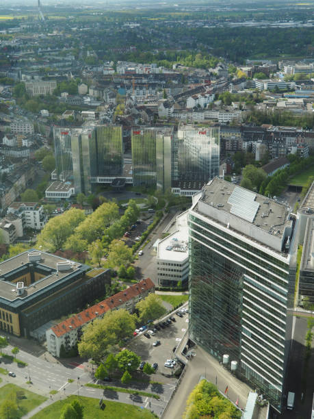 istock skyline of Dusseldorf in Germany 681019766