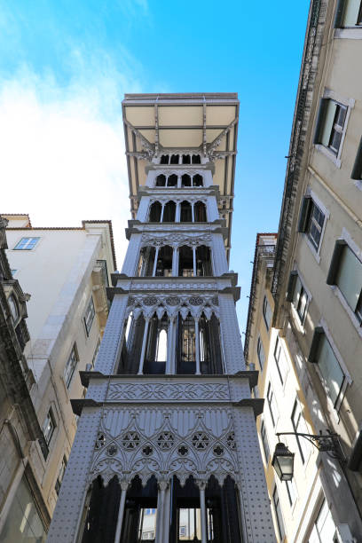 istock Santa Justa Elevator in Lisbon Portugal 681020504
