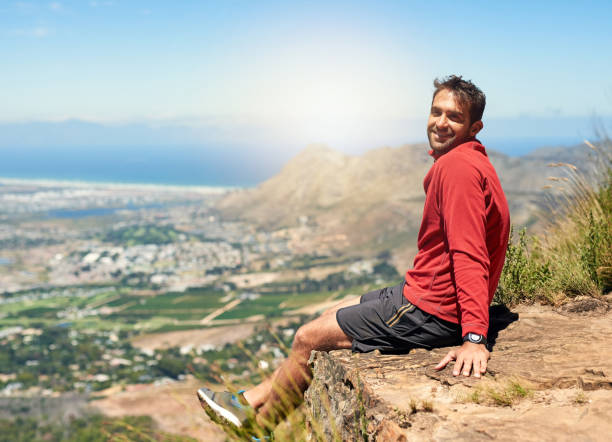 istock The climb was hard, but the view is worth it 681050124