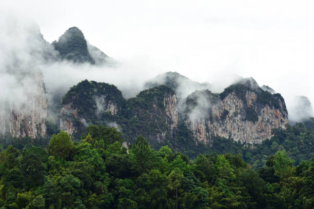 istock Mountains at Khao Sok National Park 681050560