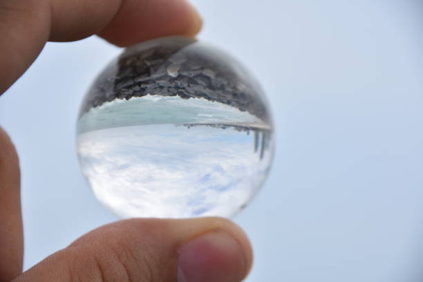 istock Miami Beach Pier through Crystal Ball 681062304