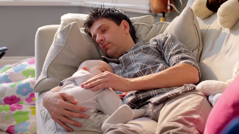 Dad Napping 620+ Dad Asleep On Couch Stock Videos and Royalty-Free Footage - iStock