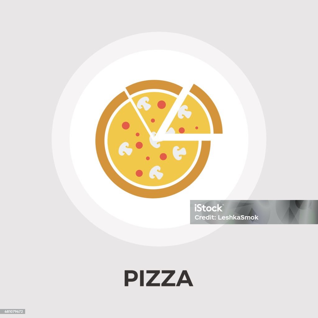 Pizza icon vector. Pizza icon vector. Flat icon isolated on the white background. Editable EPS file. Vector illustration. Black Olive stock vector