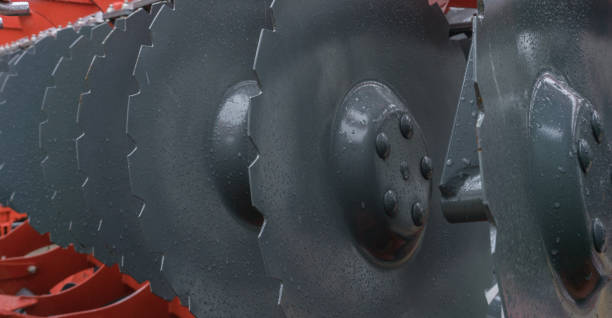 istock Agricultural machinery. The elements and components of agricultural techniques 681091434