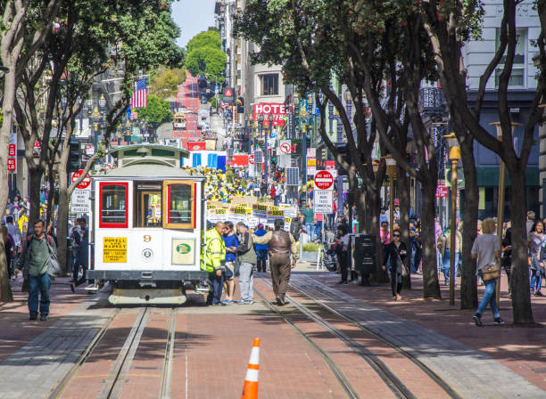 Demonstration in San Francisco San Francisco, CA, USA, october 2016: Demonstration in the streets of San Francisco san francisco county city california urban scene stock pictures, royalty-free photos & images