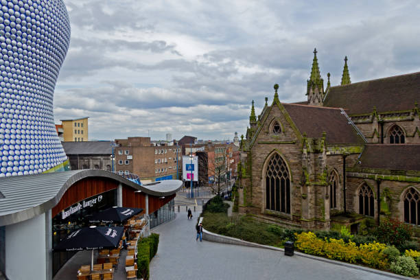 Birmingham Downtown - foto stock