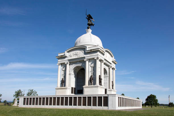 istock Monuments in Gettysburg National military Park 681120230