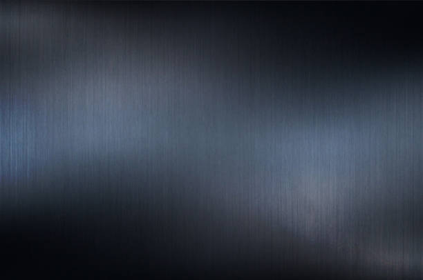 Blue Metal Background Blue Metal Background titanium stock pictures, royalty-free photos & images