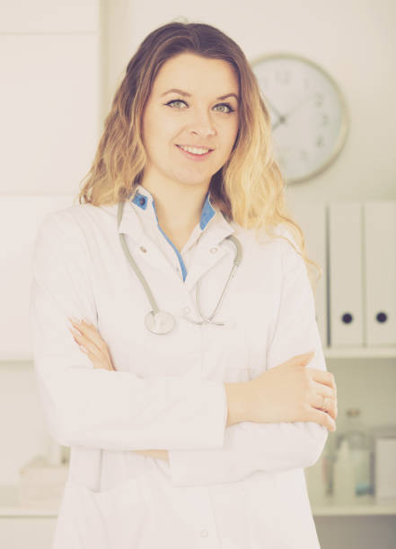 istock Young medical worker in medical Center 681144100