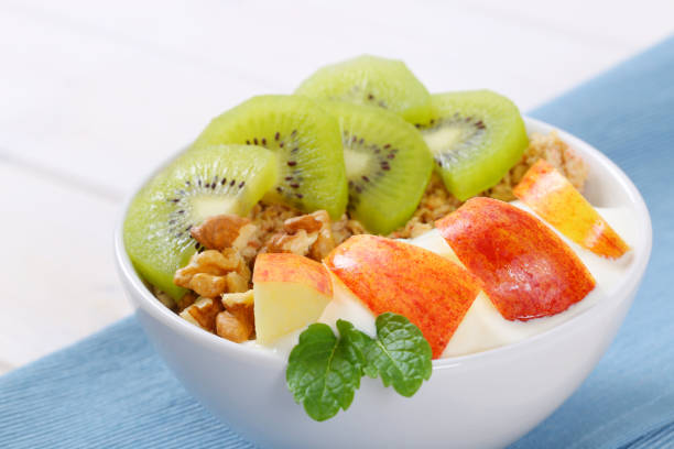 istock muesli with yogurt and fresh fruit 681148640