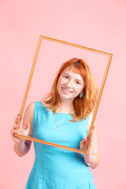 istock Girl in the frame 681161034