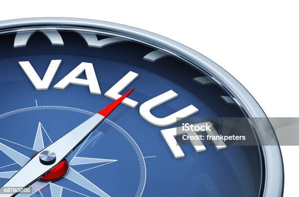 Value Stock Photo - Download Image Now - Honesty, Navigational Compass, Making Money