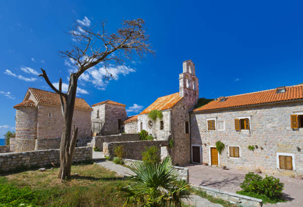 istock Old Town in Budva Montenegro 681213968