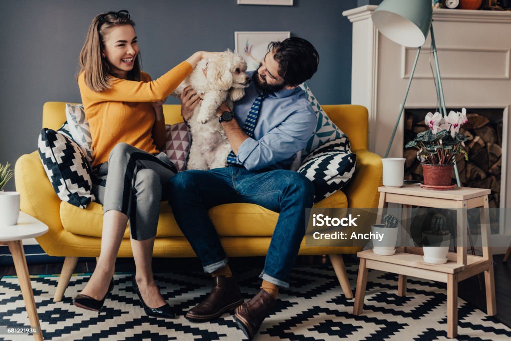 ¡Te amamos! - Foto de stock de Parejas libre de derechos