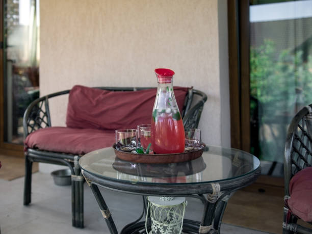 istock On the terrace to a cool lemonade in the summer 681227698