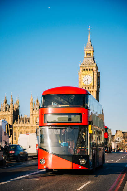 istock London Bus at Big Ben 681264026