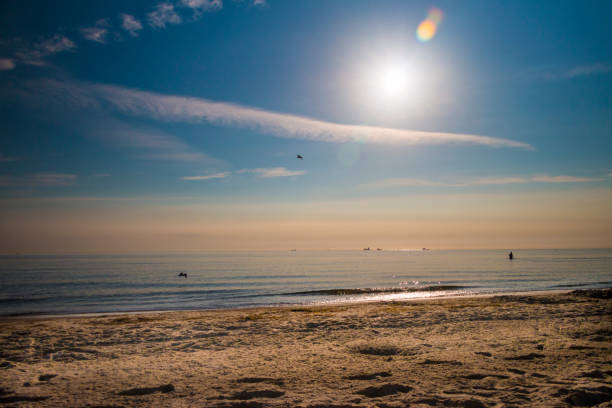 istock The Sopot beach at sunrise 681286074