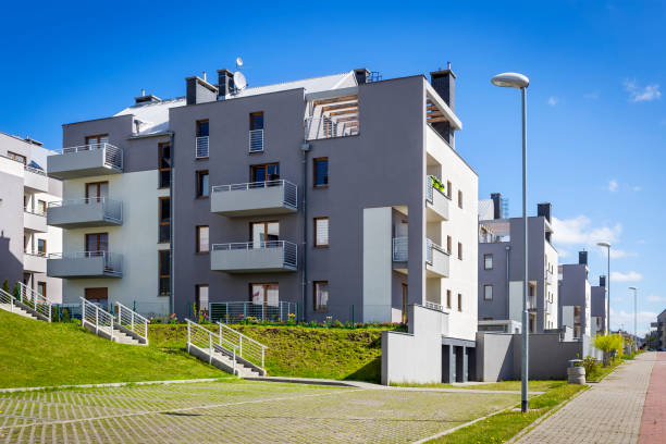 istock New modern complex of apartment buildings 681297730