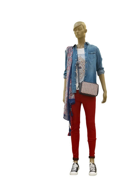 istock Full-length female mannequin 681305760